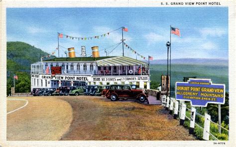 A Curt Teich Postcard View Of The Ss Grand View Ship Hotel A Year