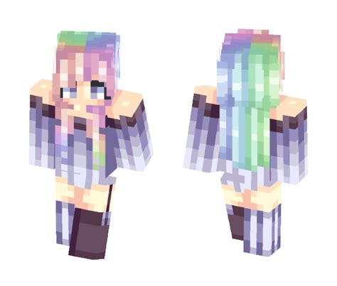 Download Rainbow Waves Minecraft Skin For Free Superminecraftskins