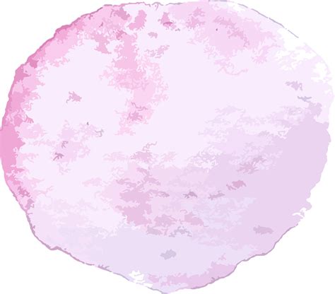 nude aquarela rosa pincelada círculo local isolado clipart 18874248