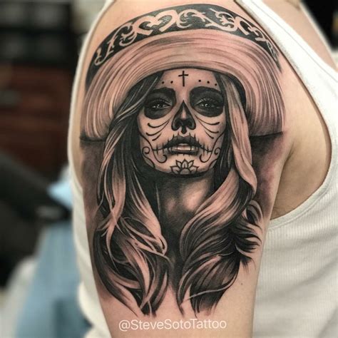 Best Sugar Skull Tattoo Designs With Meanings D A De Los Muertos Artofit