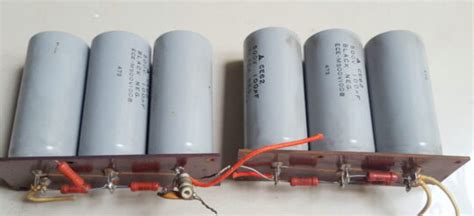 Yaesu Fl 2100 Original Capacitors With Boards