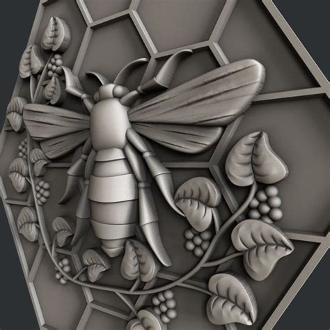 3d Stl Models For Cnc Bee Etsy Etsy Cnc Bee