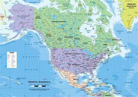 Северна Америка климатични зони и техните особености