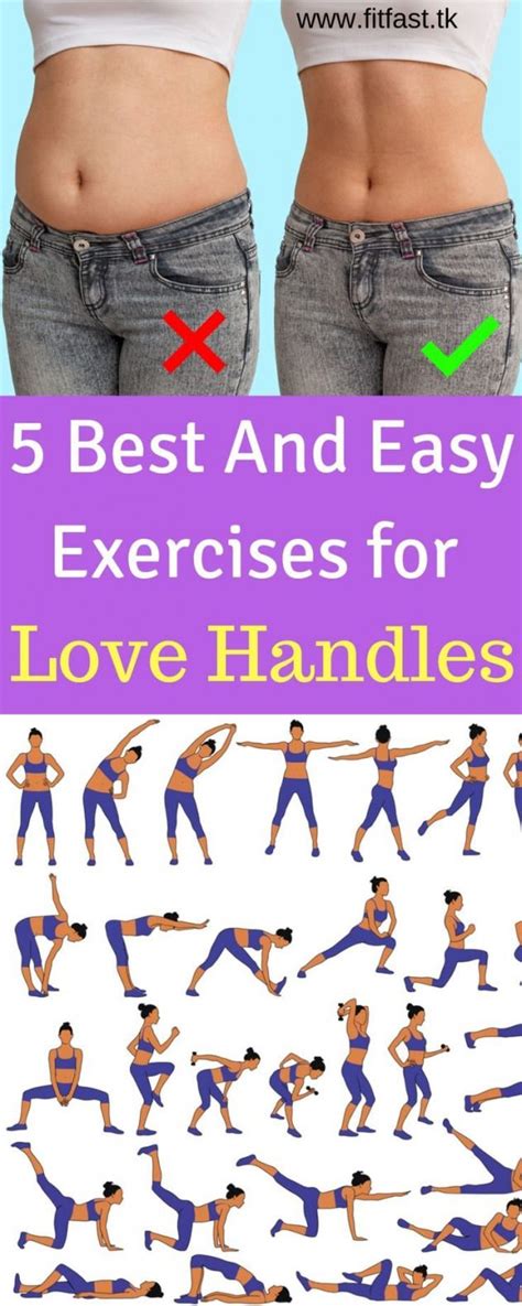 5 Best And Easy Exercises For Love Handles Burnbellyfatfast Love