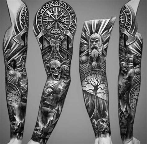 viking sleeve tattoo ideas best tattoo ideas
