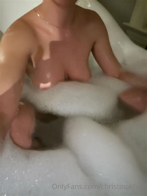 Christina Khalil Nude Topless Bath Onlyfans Set Leaked Nudes Nudes Leaked