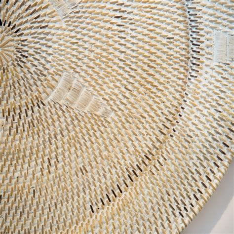 You may prefer to keep your whole room muted and natural, or choose to be bold and have a bright wall which would. 2020 Latest Wicker Rattan Wall Art