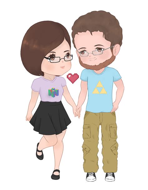 Cute Gamer Couple By Dreamingmiki On Deviantart