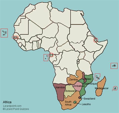 From almost anywhere along it there are sensational views over the. Test your geography knowledge - Southern Africa countries | Lizard Point