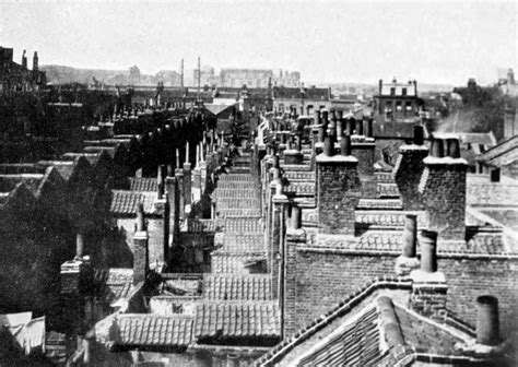 Rooftop View Of Houses In Shadwell London C1900s London City View