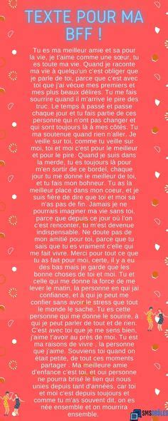 Texte Pour Sa Meilleure Amie