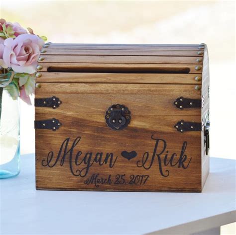 When you lock a card, new charges and cash advances will be denied. Shabby Chic Wedding Card Box, Rustic Wedding Card Box With Slot, Wood Card Box With Lock Option ...