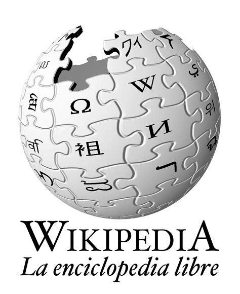 Filewikipedia Es Logo Black On Whitepng Wikimedia Commons