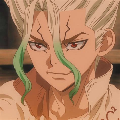 𝐈𝐂𝐎𝐍𝐒 𝐬𝐞𝐧𝐤𝐮 🌸 𝘥𝘳𝘪𝘯𝘬𝘮𝘪𝘭𝘬𝘬𝘦𝘦𝘥𝘴 ‼︎ Dr Stone Anime Icon