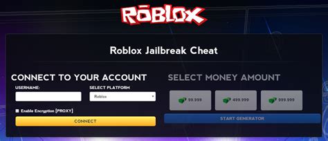You can get the best discount of up to 100% off. Roblox Jailbreak Hack Money - Get Free Unlimited Money