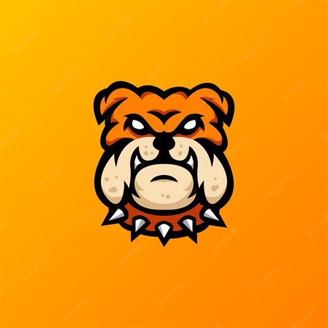 Premium Vector Bulldog Mascot Logo Illustration