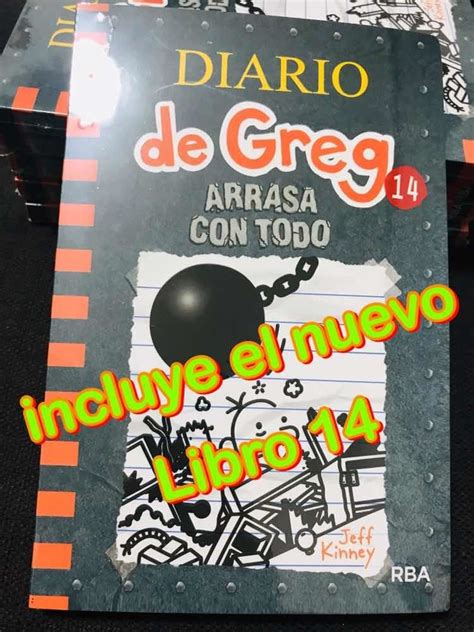 En español, diario de greg) es una serie. Diario De Greg 15 Libros Coleccion /original+regalo ...