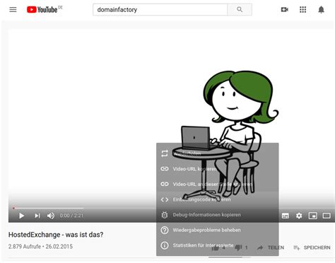 Ich versuche, per html code in einem wordpress theme ein video ans laufen zu bekommen und wo, so lange der. Wie Sie Videos in Ihre Website einbinden « DomainFactory Blog