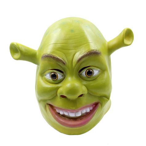 Shrek Latex Realistic Mask Cosplay Costume Costume Party World