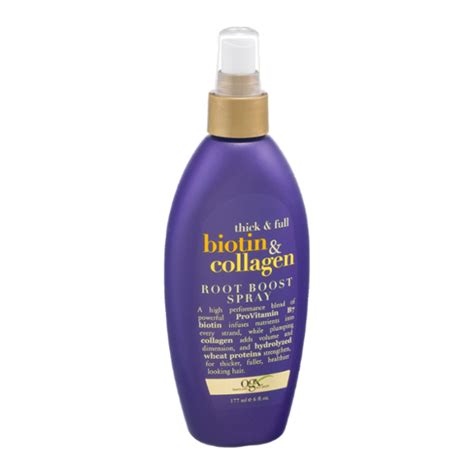 Ogx Root Boost Spray Thick And Full Biotin And Collagen