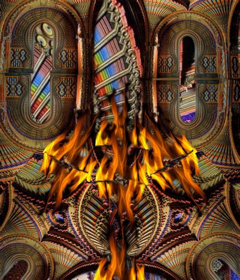 Hall Of Flame Made With Bazaart