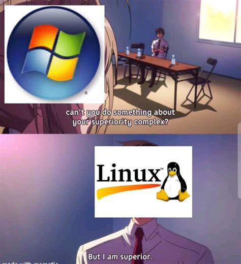 Linux On Meme By Harwinsaggu Memedroid