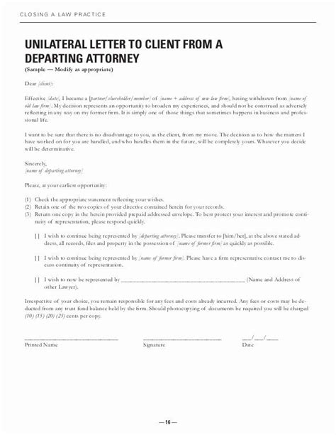 A good cover letter expands on the information listed in your resume but without rehashing it. Attorney Client Letter Template Best Of Closing Practice in 2020 | Letter templates, Cv template ...