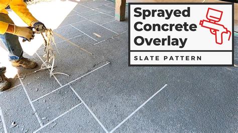 How To Resurface A Concrete Patio With A Decorative Concrete Overlay