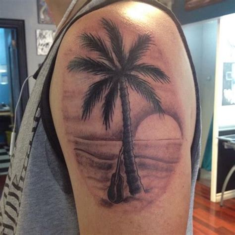 225 Palm Tree Tattoo Designs That Remind You Of The Beach Forearm Band