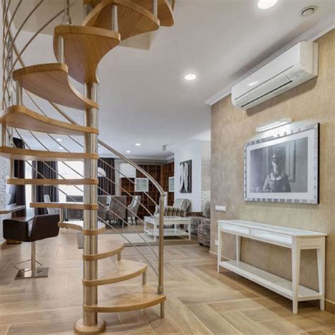 China Prima Professional Modern Spiral Staircase Design China Oak