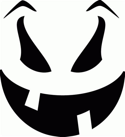 It will help to develop your child's visual perception skills. toothy_smile Pumpkin Face Free Pumpkin Carving Template ...
