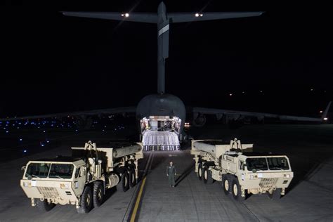 Watch Thaad Missile Launchers Arrive In South Korea