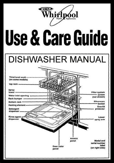 Whirlpool Quiet Partner V Dishwasher Manual