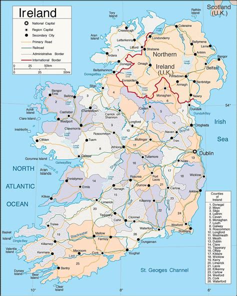 Maps Of Ireland