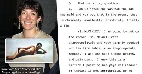 Ghislaine Maxwell S Page Deposition That Sheds Light On Her Sex Life Is Made Public