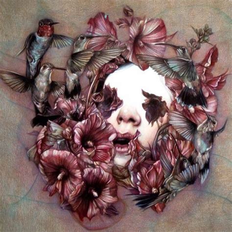 Marco Mazzoni Drawings Face Drawing Color Pencil Art