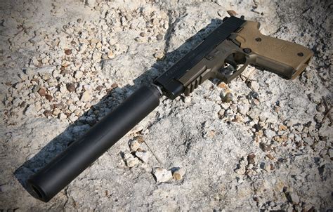 Suppressed Sig P220 Combat Guns