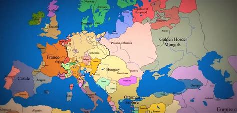 Map Of Europe 1000 Ad Maping Resources