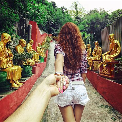 Photographer Follows His Girlfriend Around The World Bored Panda