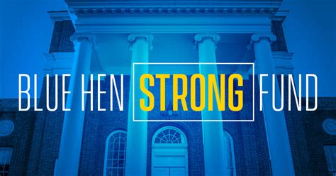 Stay Blue Hen Strong Udaily