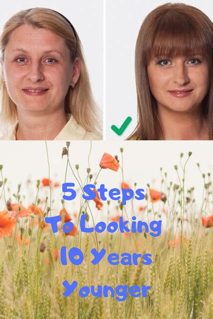 5 Steps To Look 10 Years Younger Skin Cream Anti Aging Anti Aging