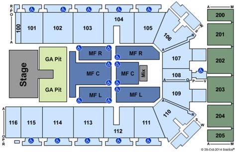 Tyson Events Center Gateway Arena Tickets In Sioux City Iowa Seating Charts Events And Schedule