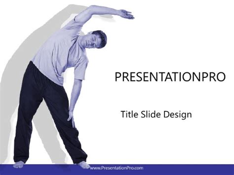 Stretch Sport PowerPoint Template PresentationPro
