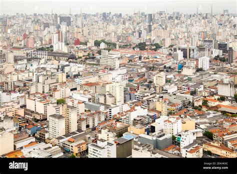Aerial View Of São Paulo Stock Photo Alamy