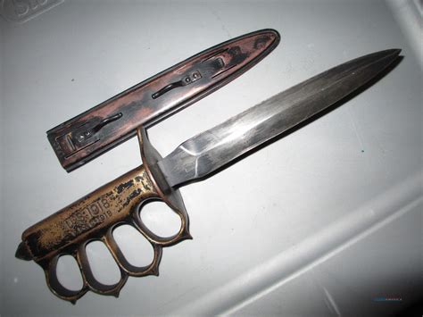 Lfandc 1918 Trench Knife With Origin For Sale At