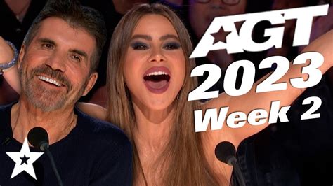 Americas Got Talent 2023 All Auditions Week 2 Youtube