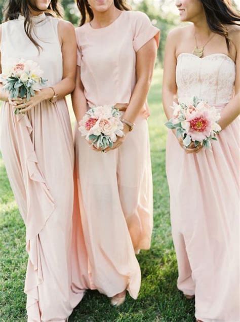 35 ideas for mix and match bridesmaid dresses chic bridesmaid dresses bridesmaid trendy
