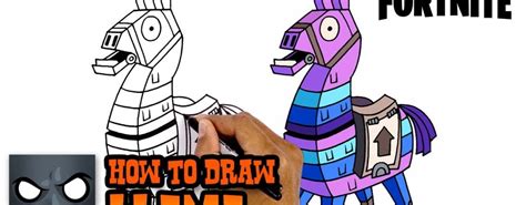 Fortnite llama pickaxe fortnite weapons skins drawing. How to Draw Llama | Fortnite | Awesome Step-by-Step Tutorial | PaintingSuppliesStore.com