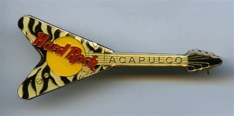 Acapulco Hard Rock Cafe Guitar Pin Guitar Pins Pin Collection Hard
