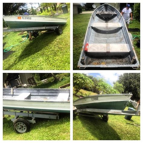 15 Foot Starcraft Aluminum Fishing Boat With Trailer Ready Flickr
